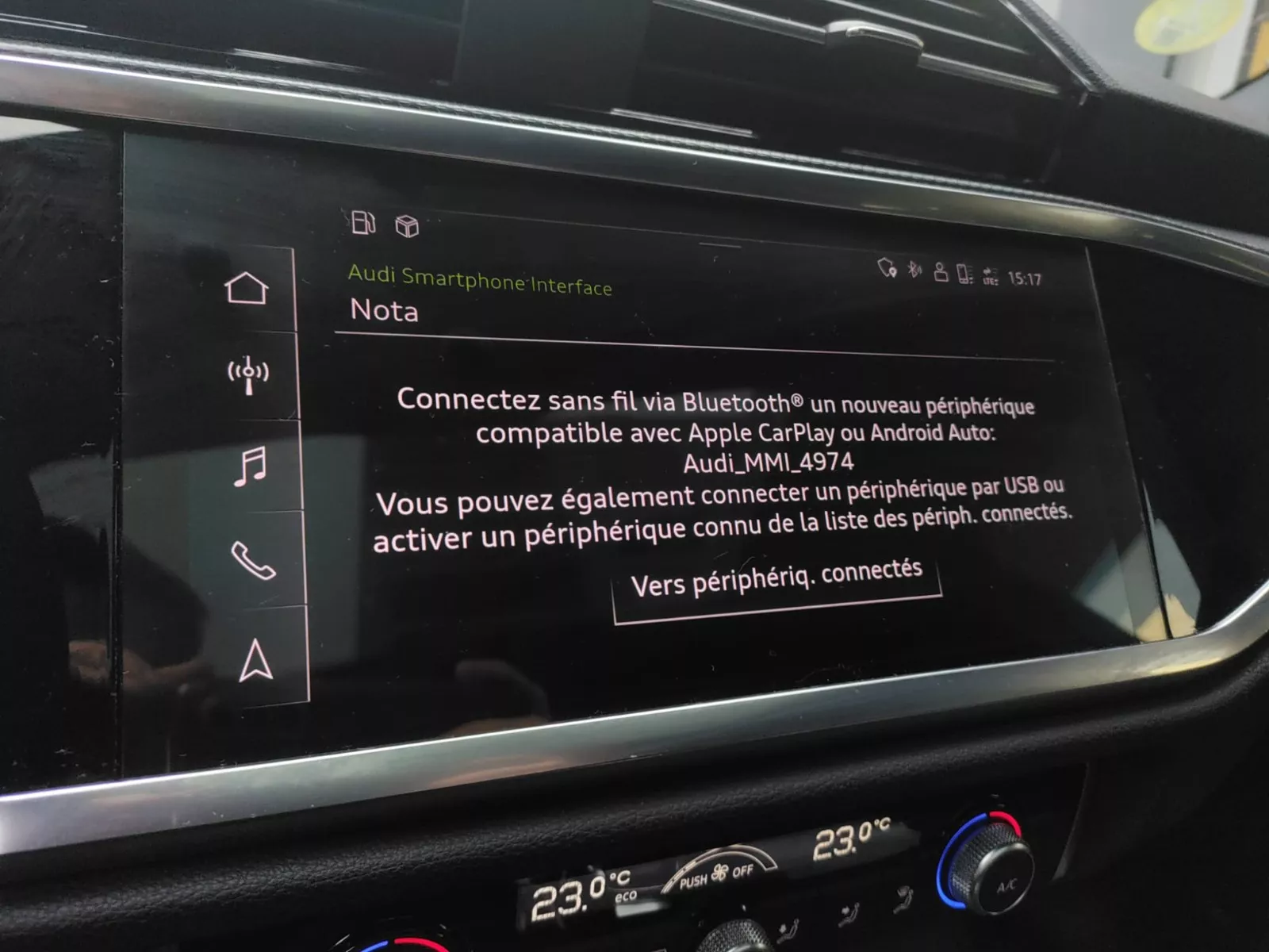 Photo de AUDI Q3 SPORTBACK